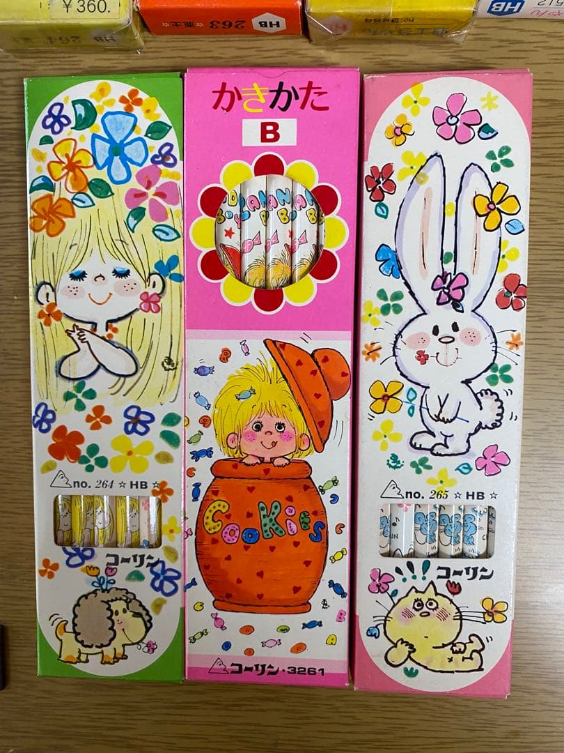 水森亜土　鉛筆まとめ