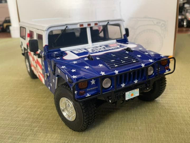 EXOTO エグゾト ハマー H1 Thunder Trac 1/18