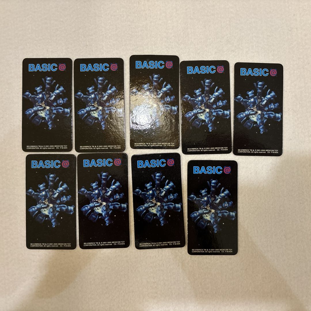 b ベアブリック シリーズ41　ベーシック R 9体　100%