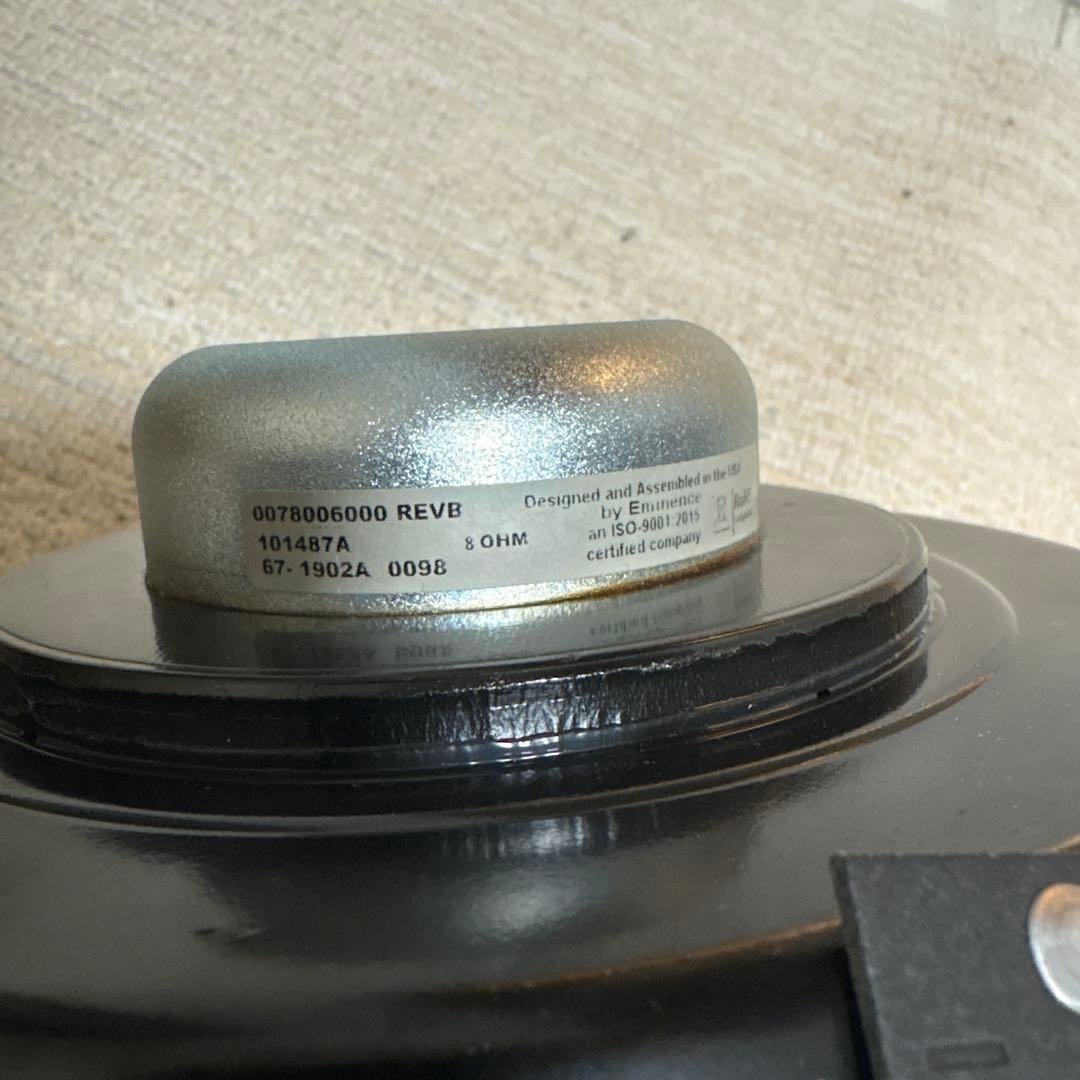 EMINENCE 10インチ ベースアンプ用スピーカー②