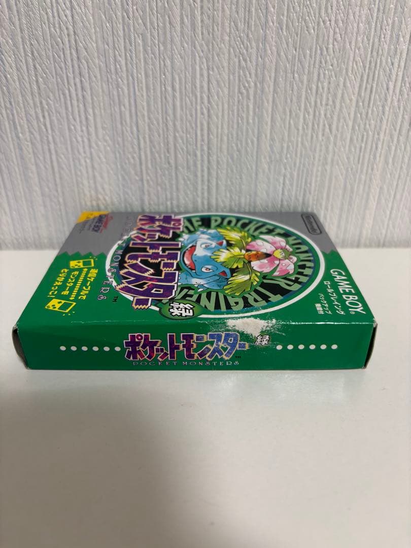 ポケモン緑　赤　ポケットモンスター緑　赤　ゲームボーイ　箱あり