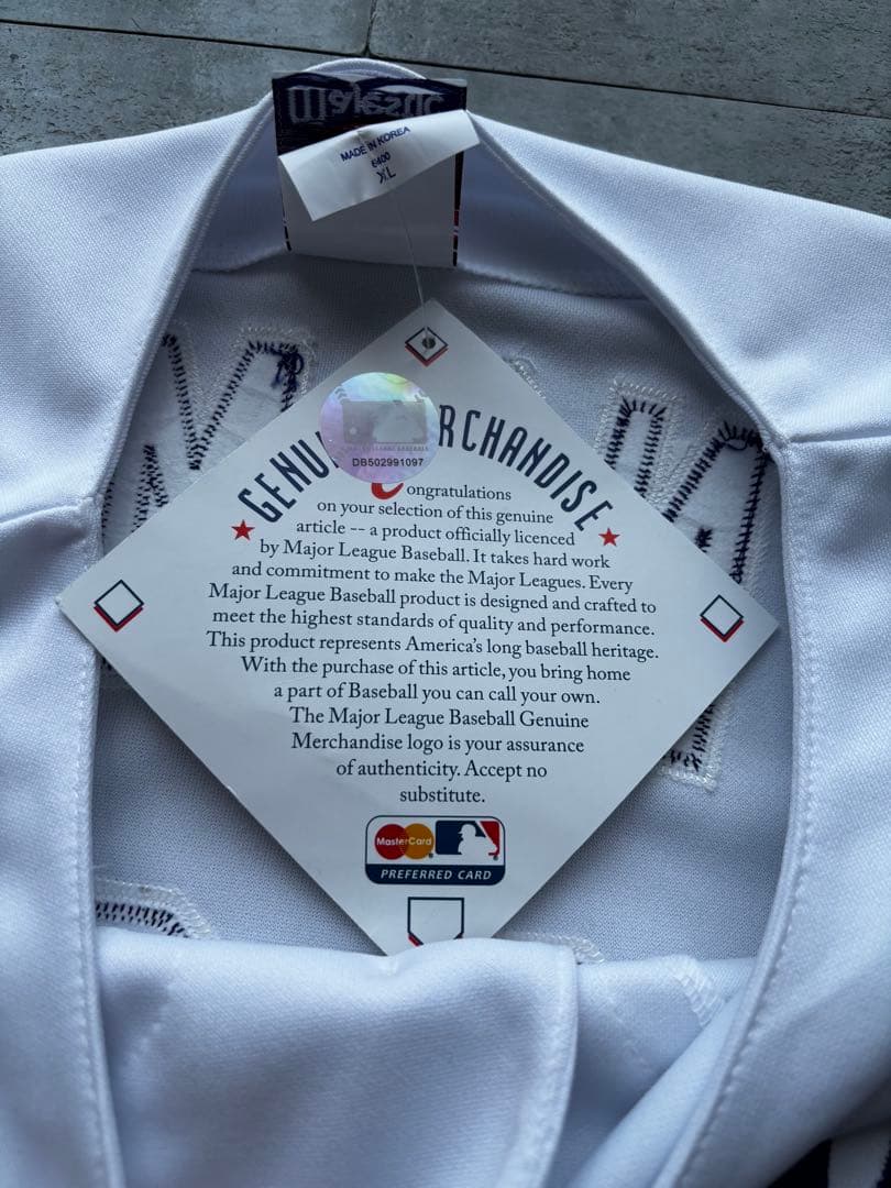 90s 野茂英雄　ロサンゼルスドジャース　ユニフォーム　新品未使用　50周年記念