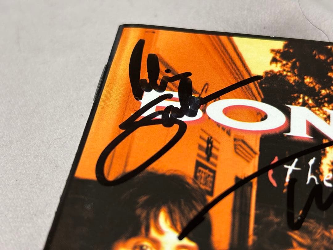 レア　bon jovi 直筆　サイン　CD ボンジョビ　ボンジョヴィ