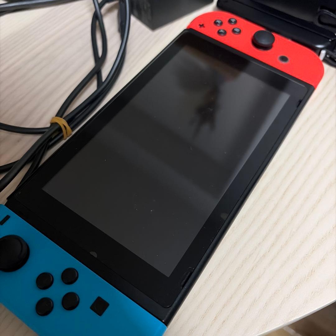 【ジャンク品】Nintendo Switch ネオンブルー/ネオンレッド 本体