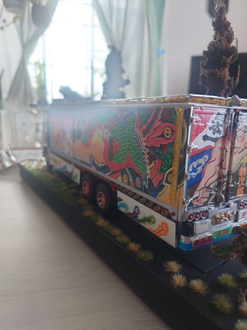 トラック野郎模型ジオラマ