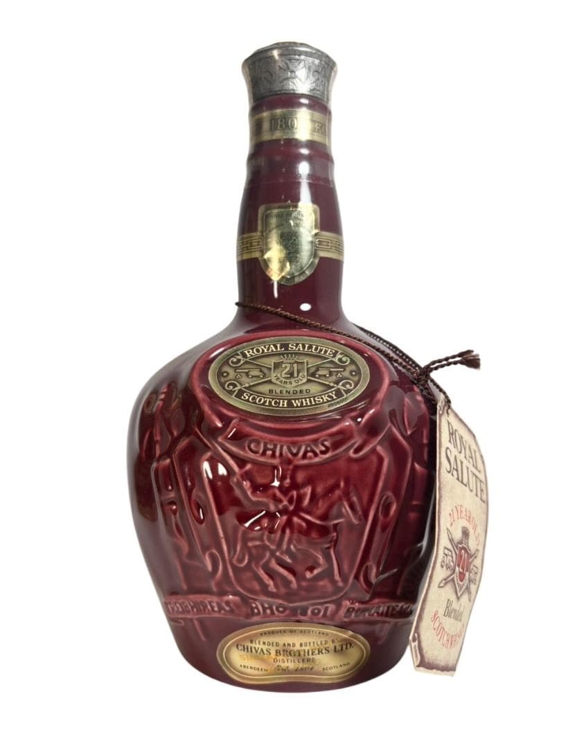 【9293】シーバスブラザース ロイヤルサルート 21年 赤