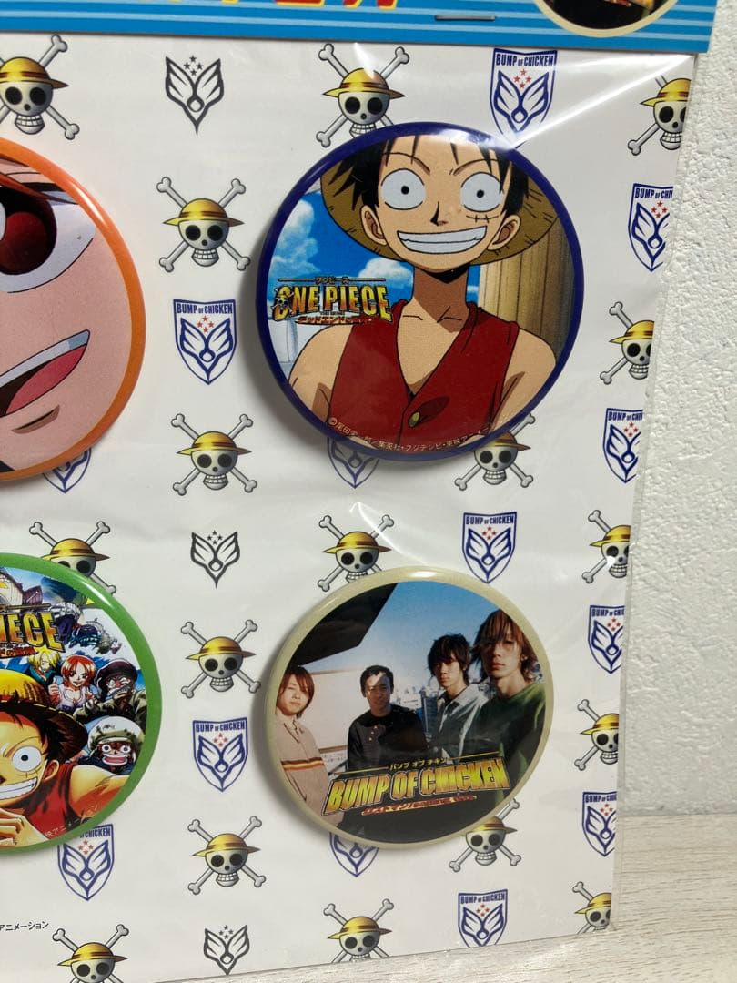 当選品 ワンピース コラボ缶バッジ　デッドエンドの冒険　ルフィ　ナミ