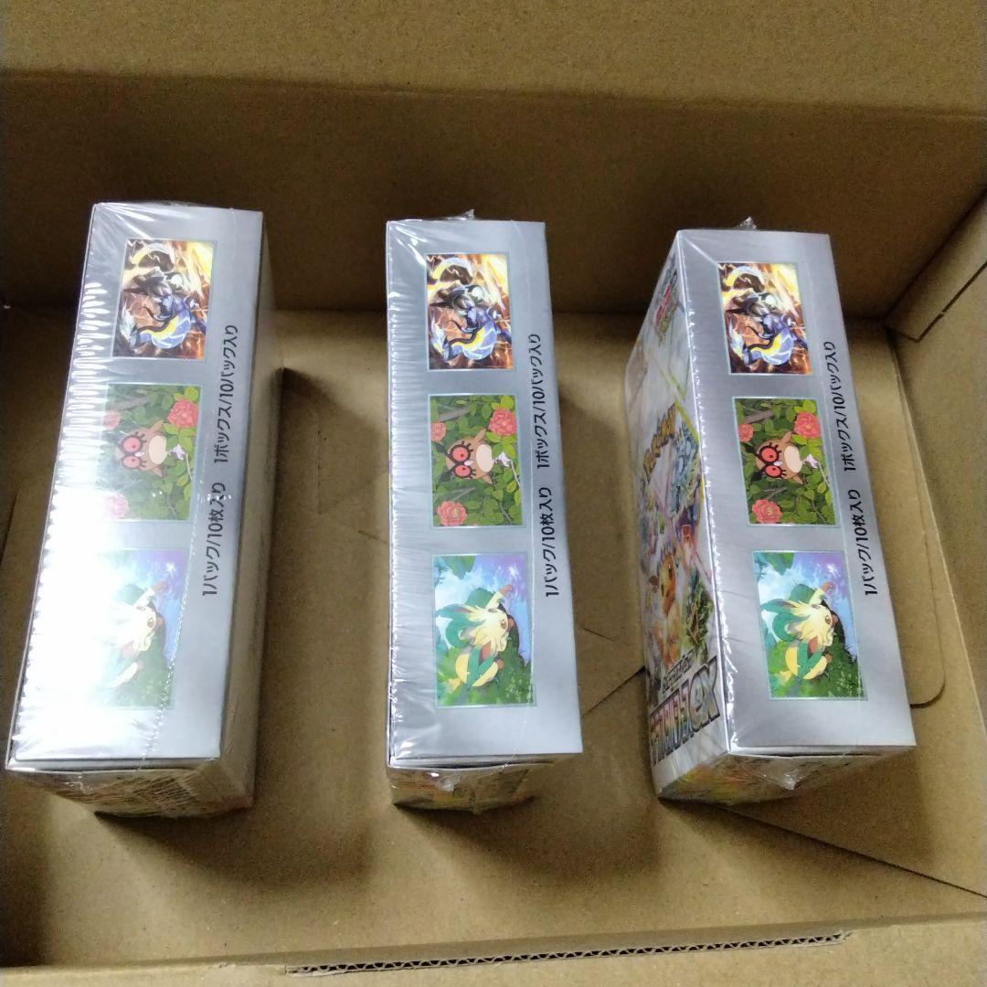 ポケカ シュリンクつき テラスタルフェスex (10パック入り) ×３ボックス