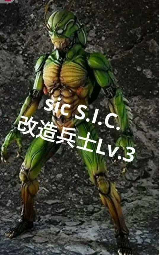 sic S.I.C. 真・仮面ライダー　序章　仮面ライダーシン　改造兵士Lv.3
