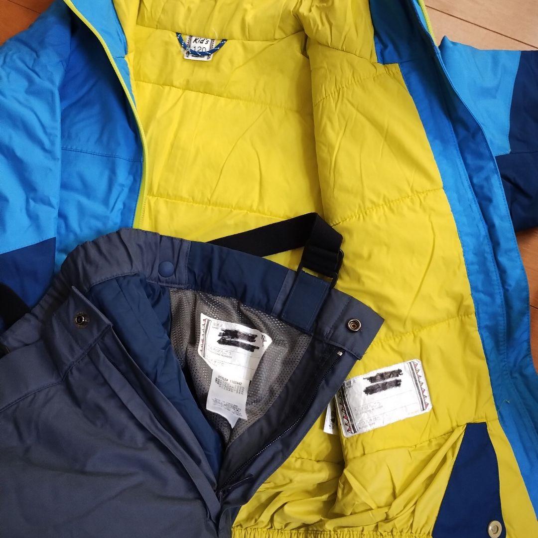 モンベルスキーウェアセットジャケット120　パンツ 130　上下サイズ違い