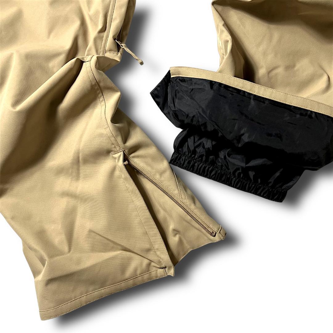 パーリーゲイツ 3.9万 防汚防水防風 ストレッチ スノーウェア XL ベージュ