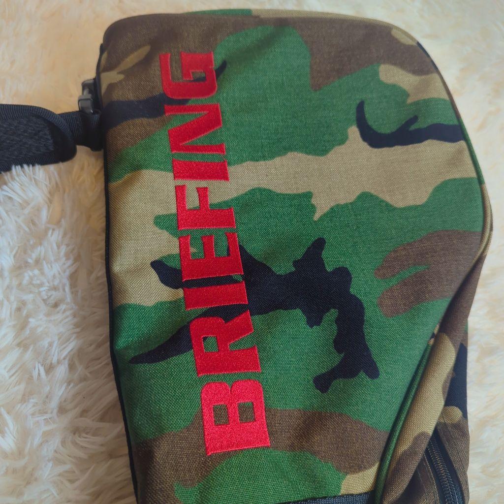 BRIEFING ブリーフィング 迷彩 ウッドランドカモ クラブケース