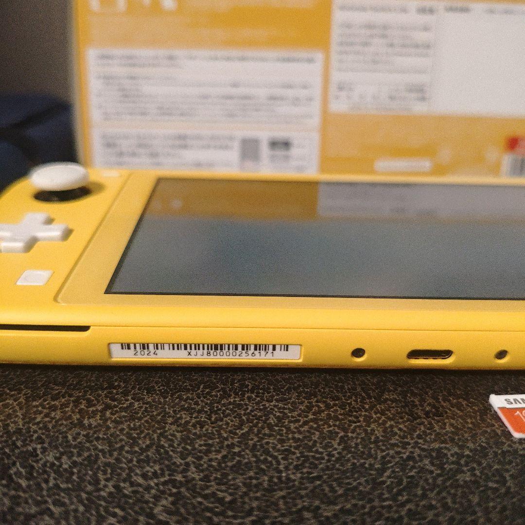 Nintendo Switch Lite イエロー 本体　美品