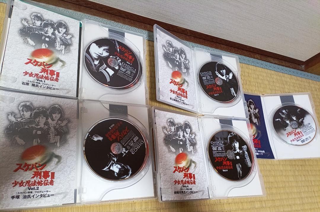 スケバン刑事 コンプリート DVDBOX Ⅰ、Ⅱ、Ⅲ