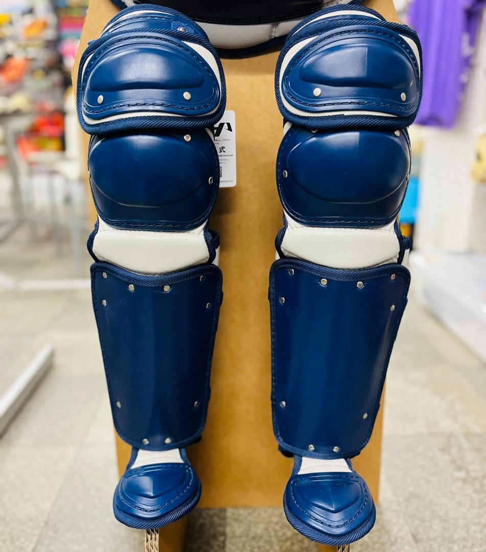 値下げ　特別価格　ハタケヤマ　軟式キャッチャー防具 3点セット　ネイビー　軟式用