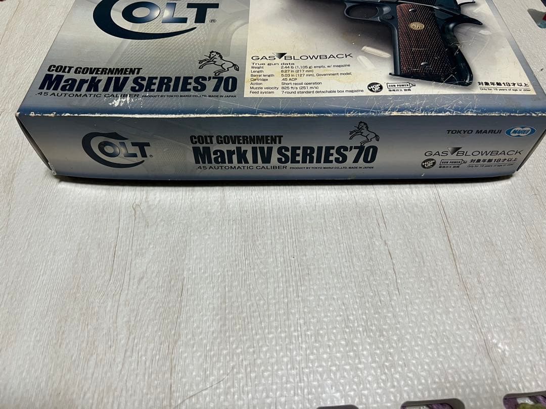 魔戒騎士　東京マルイ　COLT GOVERNMENTMARK Ⅳ