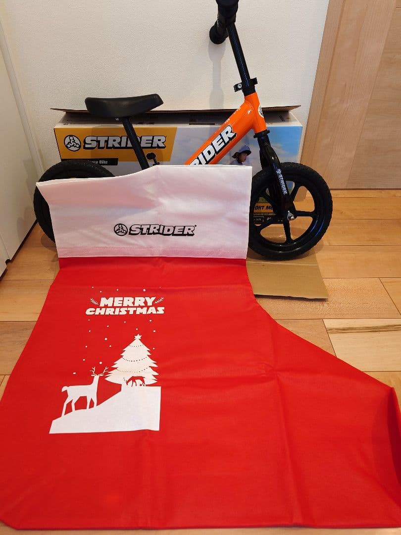 【美品室内保管】ストライダー12インチスポーツモデル オレンジ