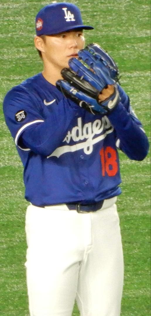 NIKE 一般軟式用 岩隈モデル 改 「山本由伸」風 なんちゃってグラブ ①