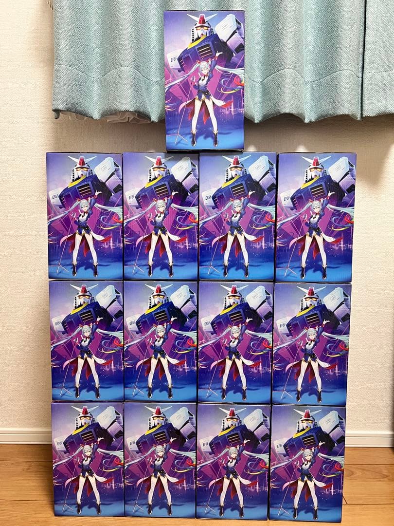 初音ミク ガンダム45周年×初音ミク フィギュア　13個セット①