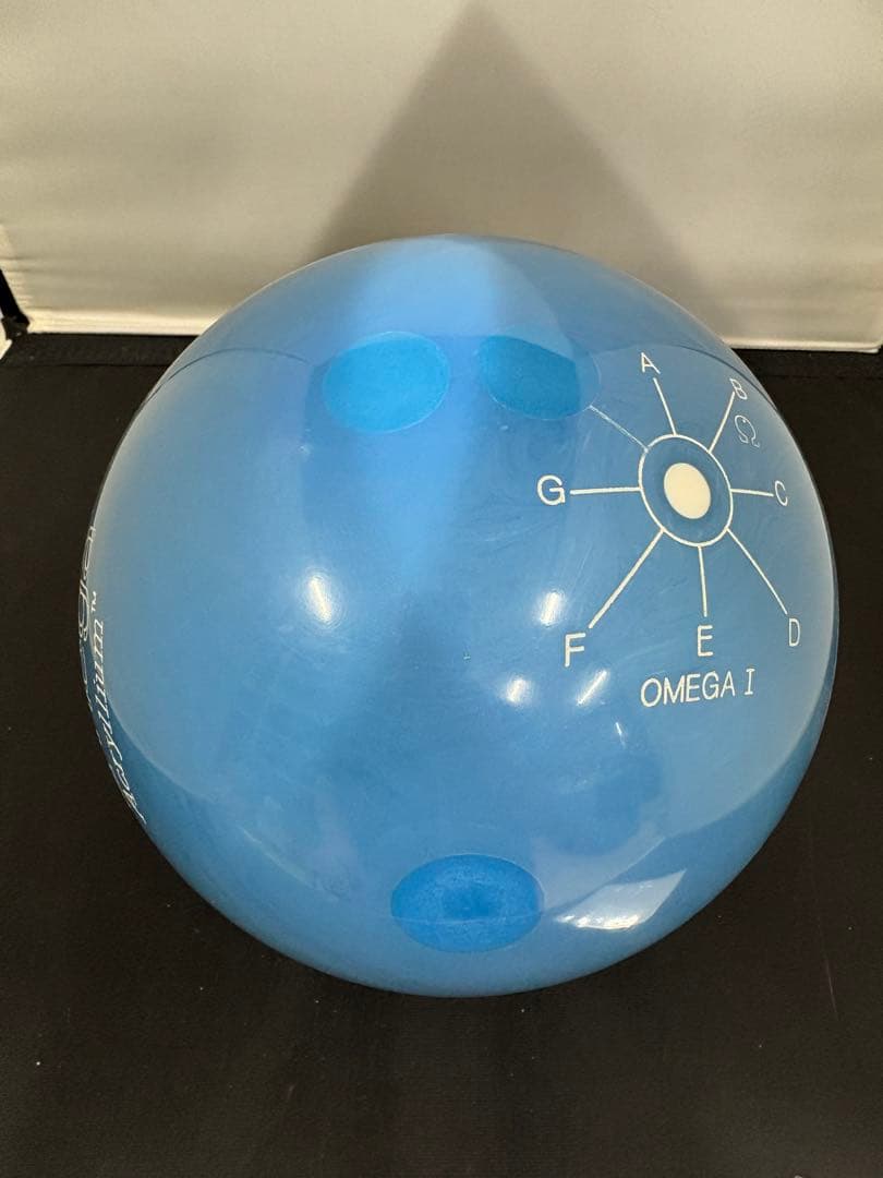 エボナイト　オメガI 15ポンド　プラグ済