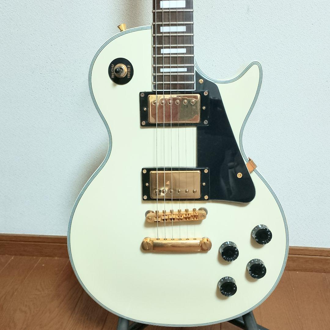美品　PhotoGenic　LP-300C/WH　LPカスタムタイプ　エレキ