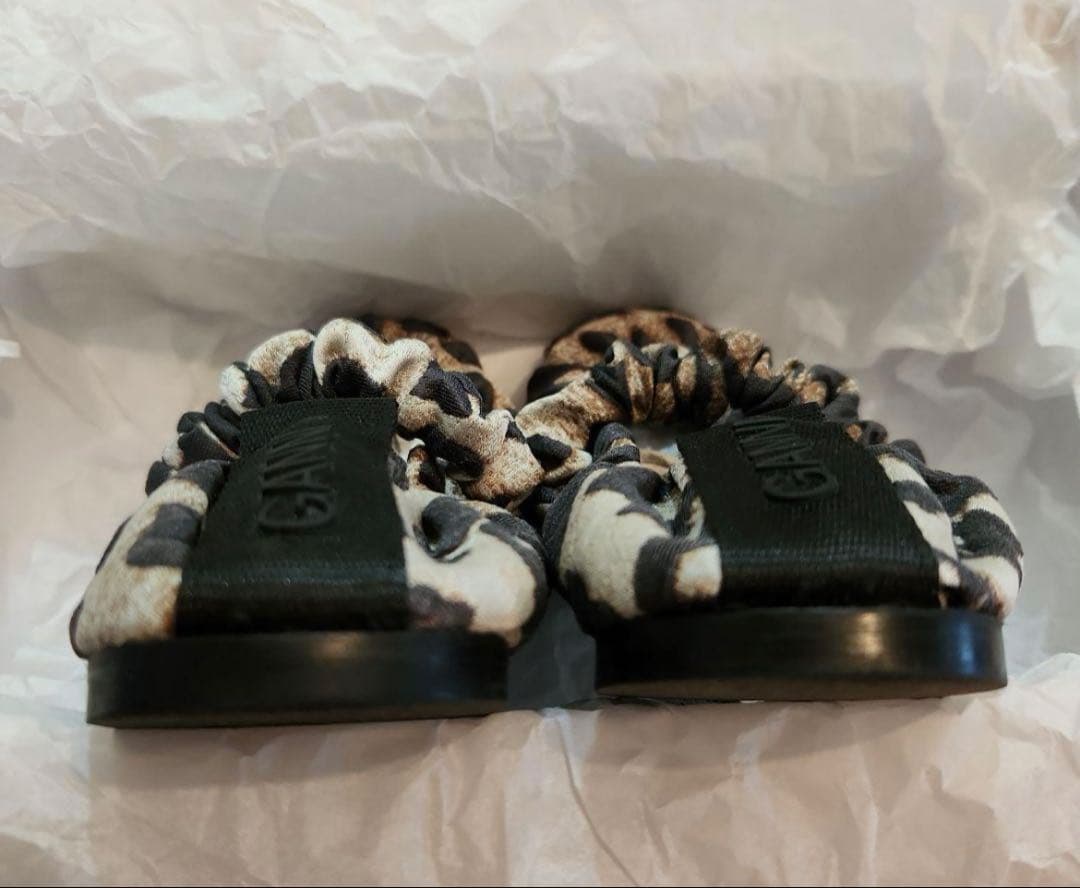 GANNI ヒョウ柄 バレエシューズ レオパード 36