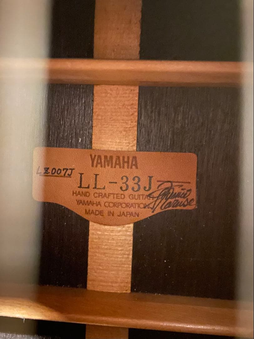 アコースティックギター Yamaha LL33J