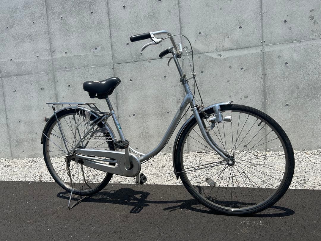 R26 愛知 ブリヂストン EBU60 B6H エブリッジ 26インチ シルバー