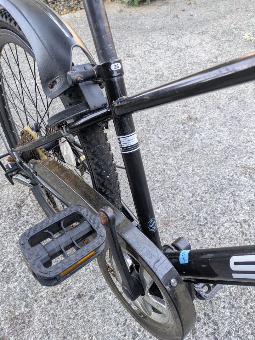 STAMEN マウンテンバイク 26インチ ブラック