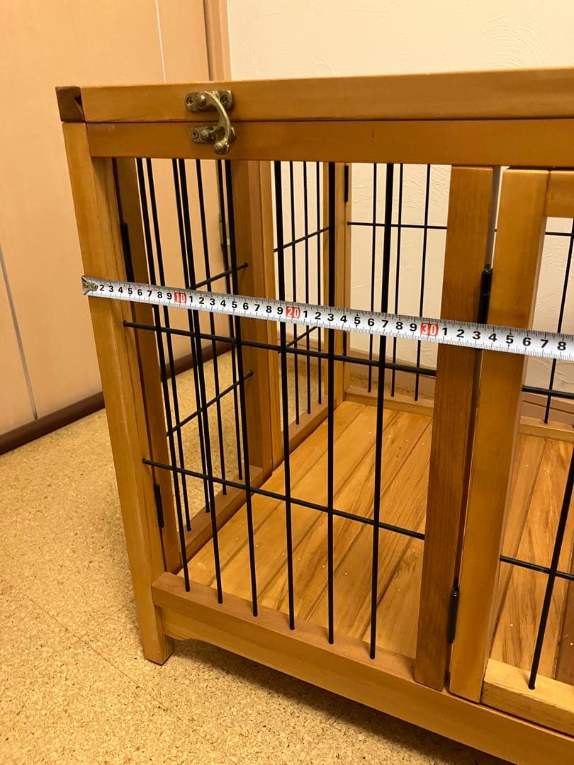 木製犬用ケージ