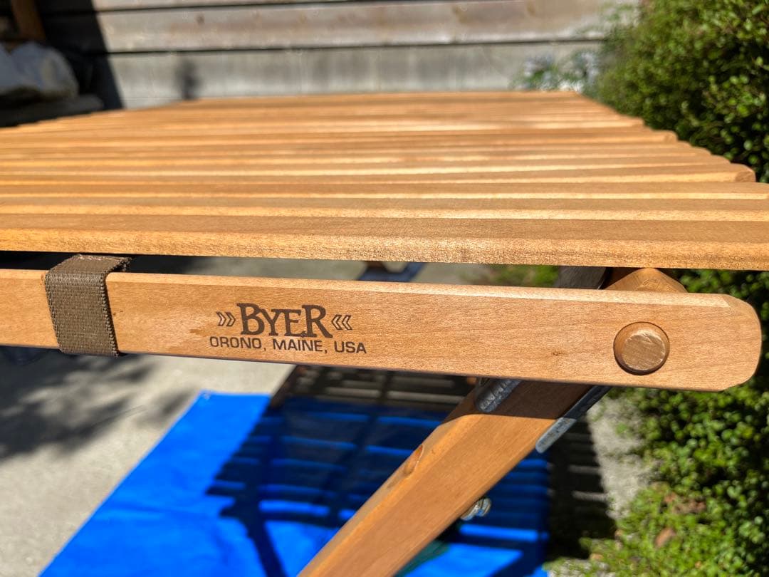 【廃盤】希少BYER OF MAINE バイヤーオブメイン ロールトップテーブル