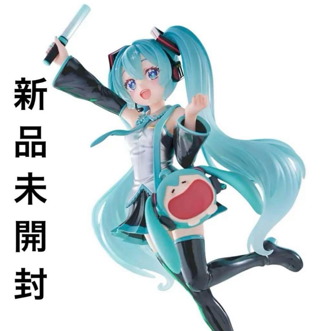 【新品未開封品】 TENITOL 初音ミク UWA ふわふわ可愛い笑顔バッグ