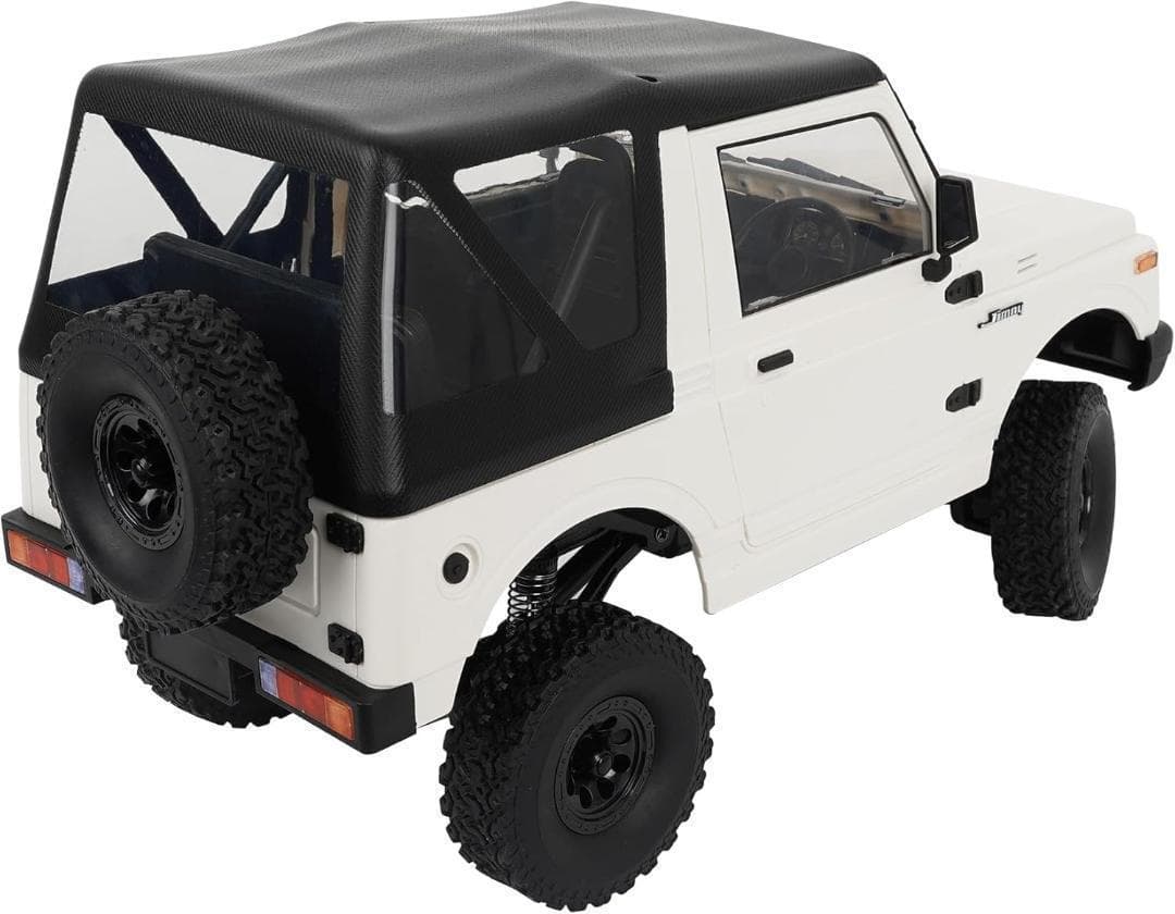 【新品】WPL スズキ ジムニー 幌(JA11C) C74-1 RTR・ホワイト