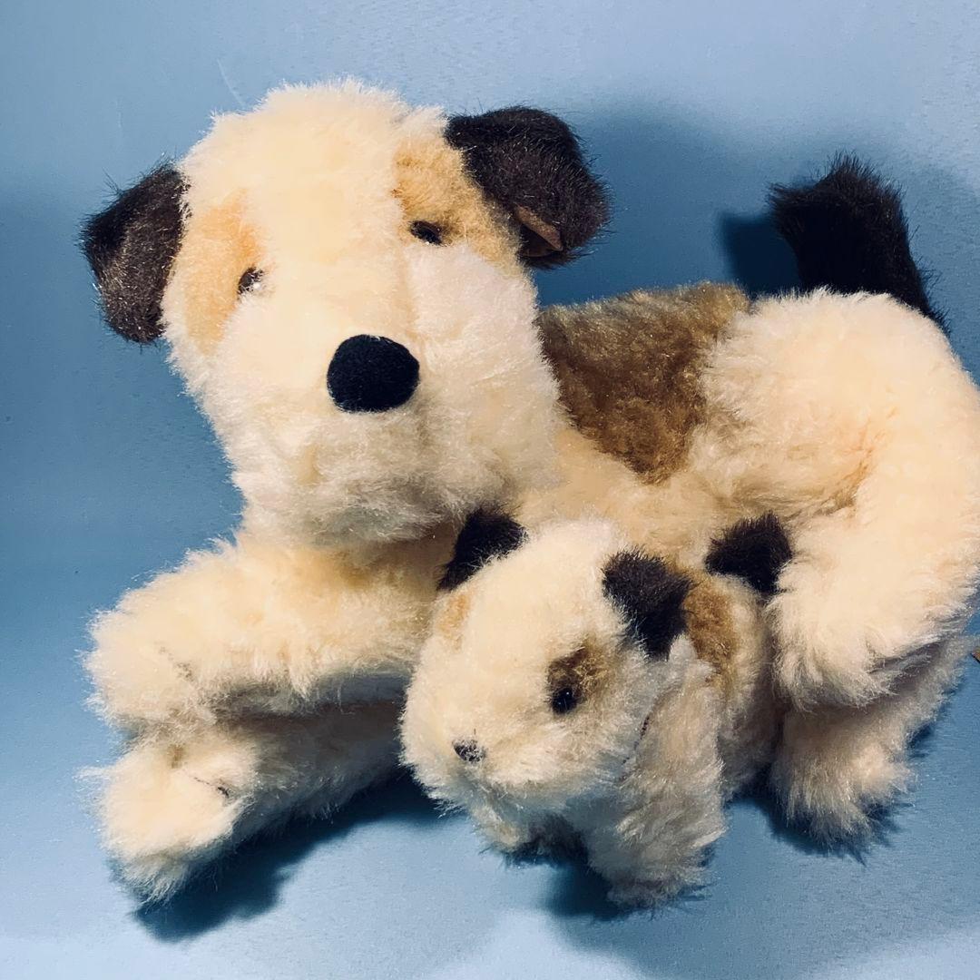 セキグチ ワイアーフォックステリア親子ぬいぐるみ 日本製