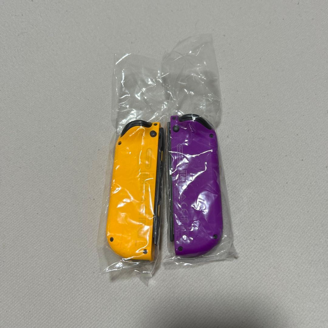 Switch 本体 2023年購入　バッテリー強化版　ジョイコン黄色➕紫付き