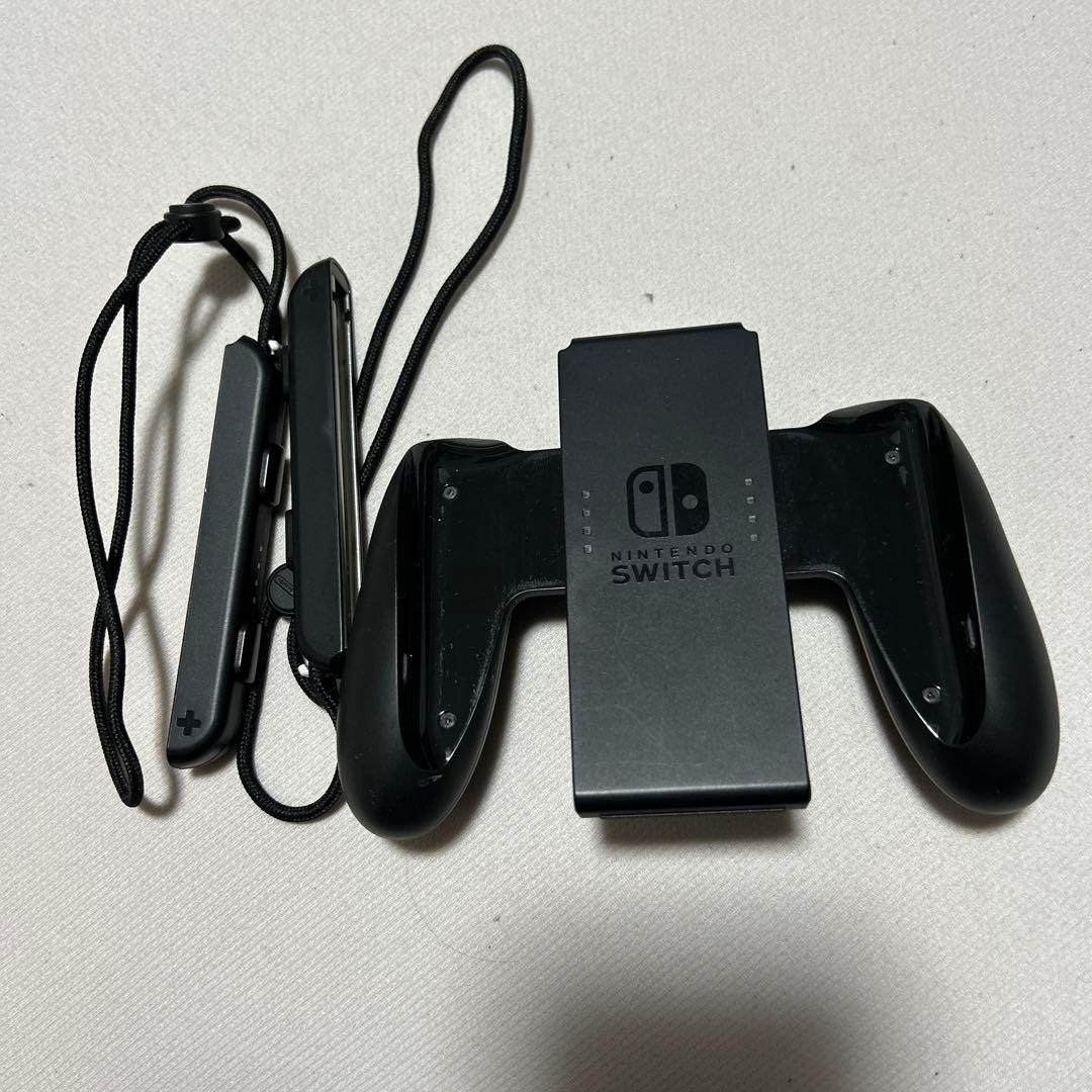 Switch 本体 2023年購入　バッテリー強化版　ジョイコン黄色➕紫付き