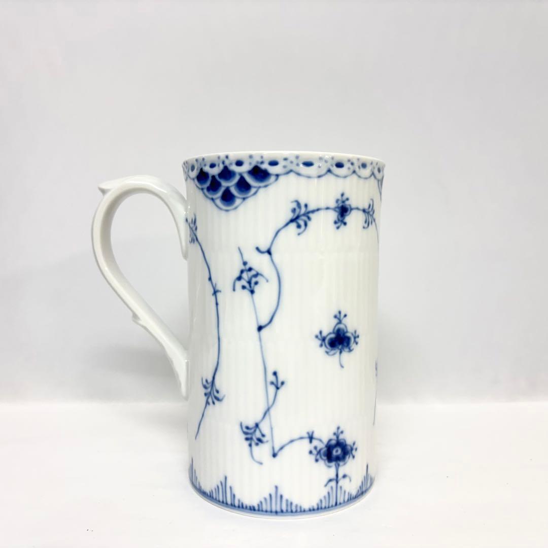 ⑦ロイヤルコペンハーゲン キリンビアマグコレクション1999 ブルーフルーテッド