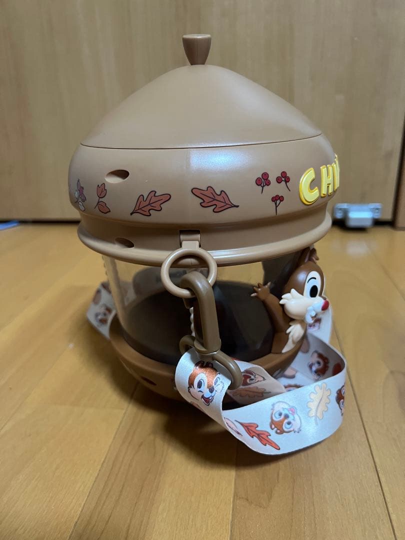 海外限定 チップとデール　ホットエアルーン ポップコーンバケット　ラスト1個です