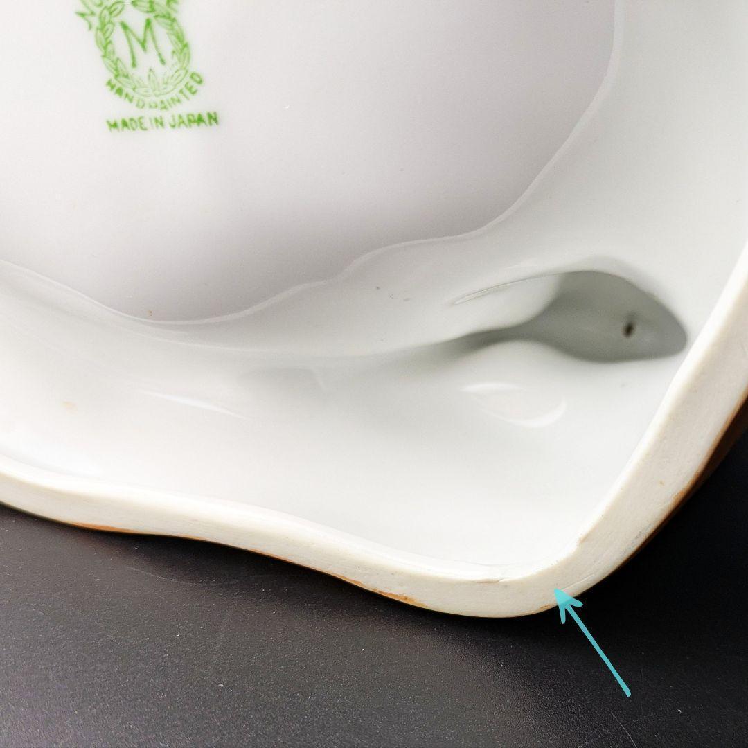 1918年頃オールドノリタケ デコレディ ラスター彩 アールデコ M-JAPAN