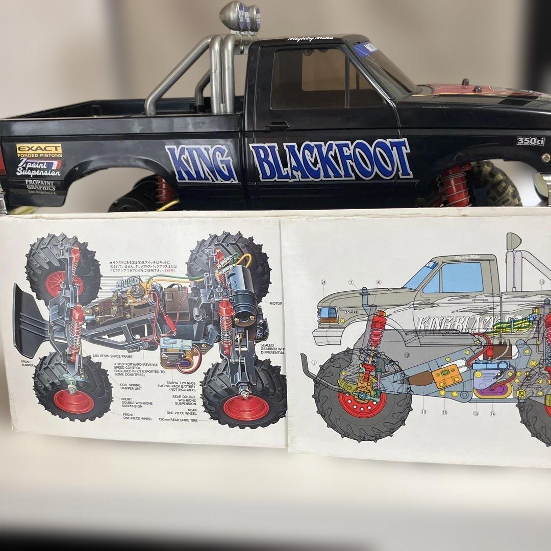 ホビーラジコン TAMIYA 1/10 SCALE R/C \"KING BLACK FOOT\"