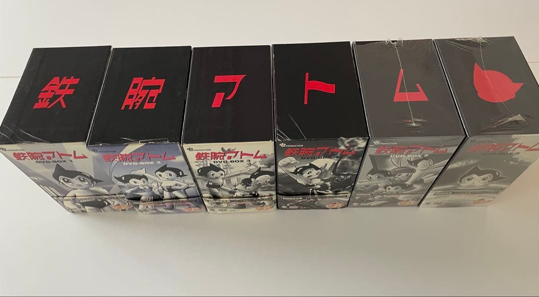 鉄腕アトム Box 1〜6（DVD36枚／全193話）コンプリートセット