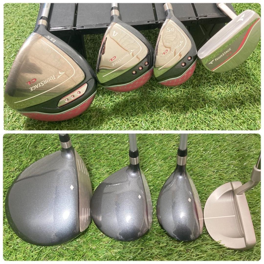 【極美品】TOURSTAGE ツアーステージ　レディース クラブセット