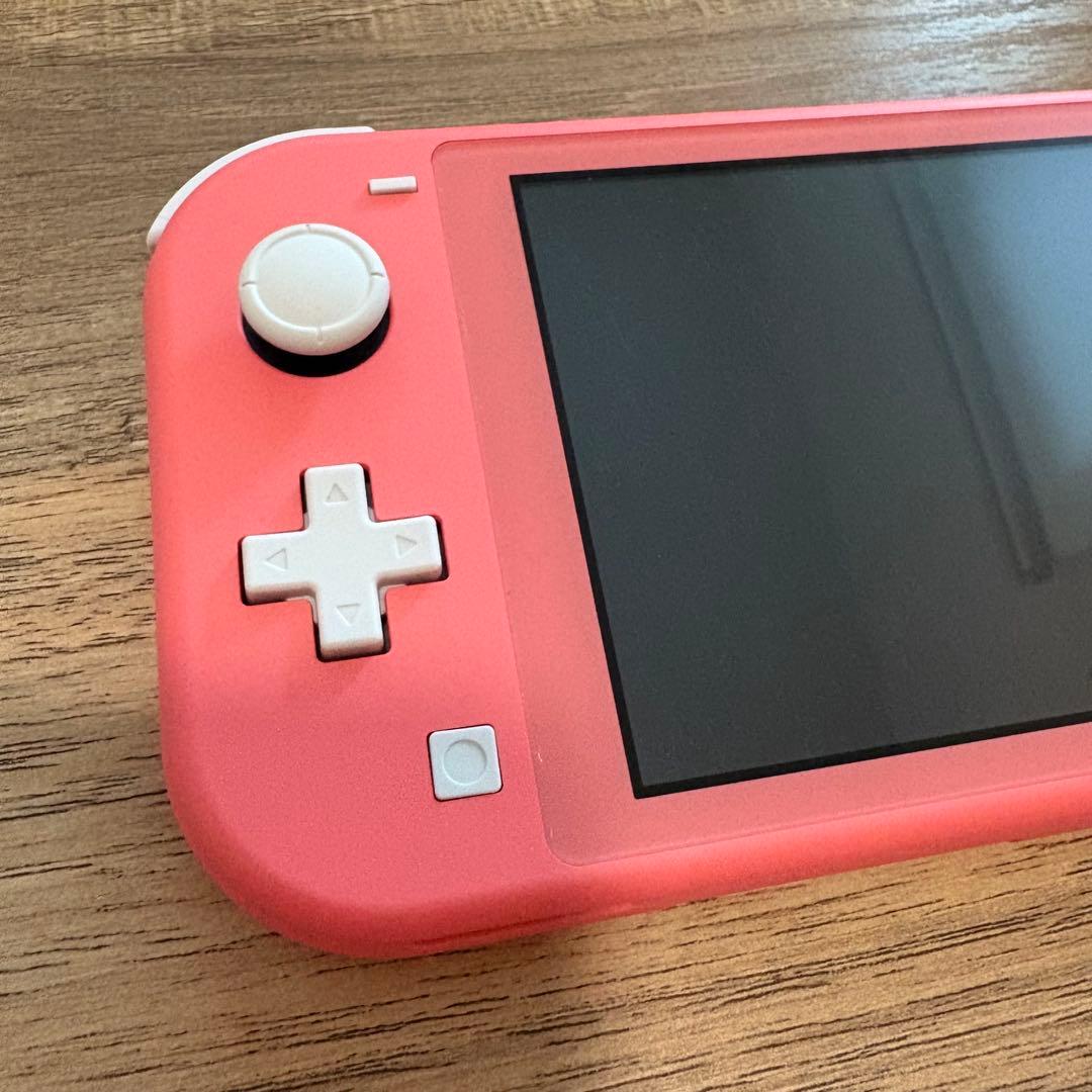 Nintendo Switch Lite 本体 コーラル ピンク　保証書付