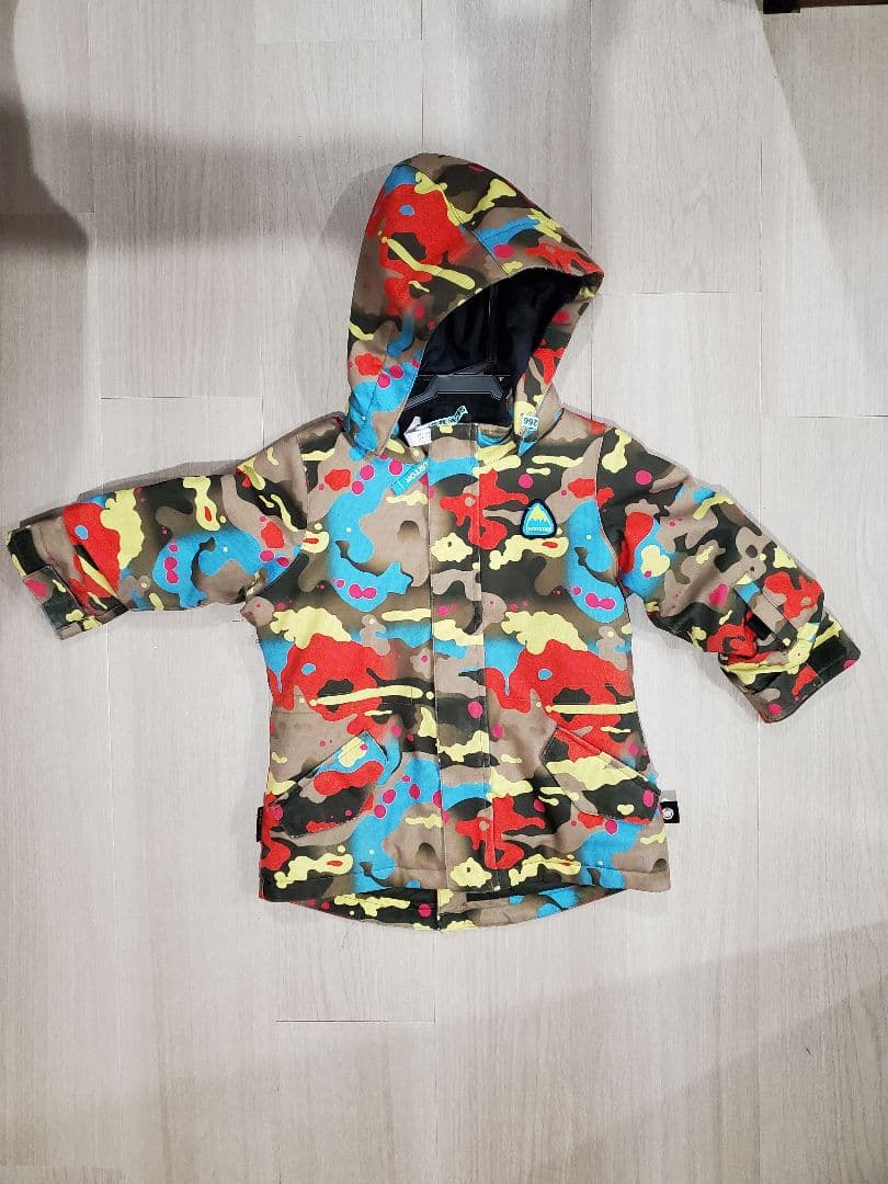 Burton キッズ ジャケット ビブパンツ 上下セット 2T スノーボード