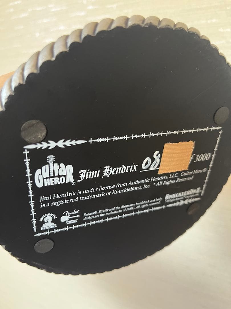 その他 Knucklebonz Guitar Hero Jimi Hendrix