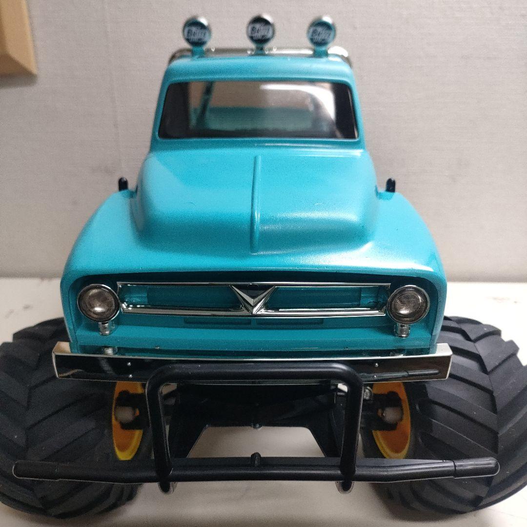 【走行少】タミヤ ミッドナイトパンプキン、プロポ、メカ付き