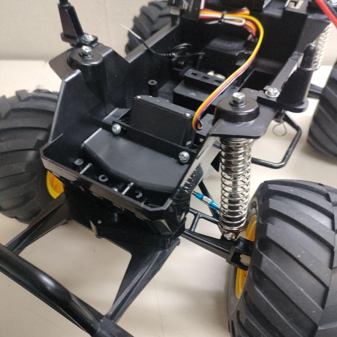 【走行少】タミヤ ミッドナイトパンプキン、プロポ、メカ付き