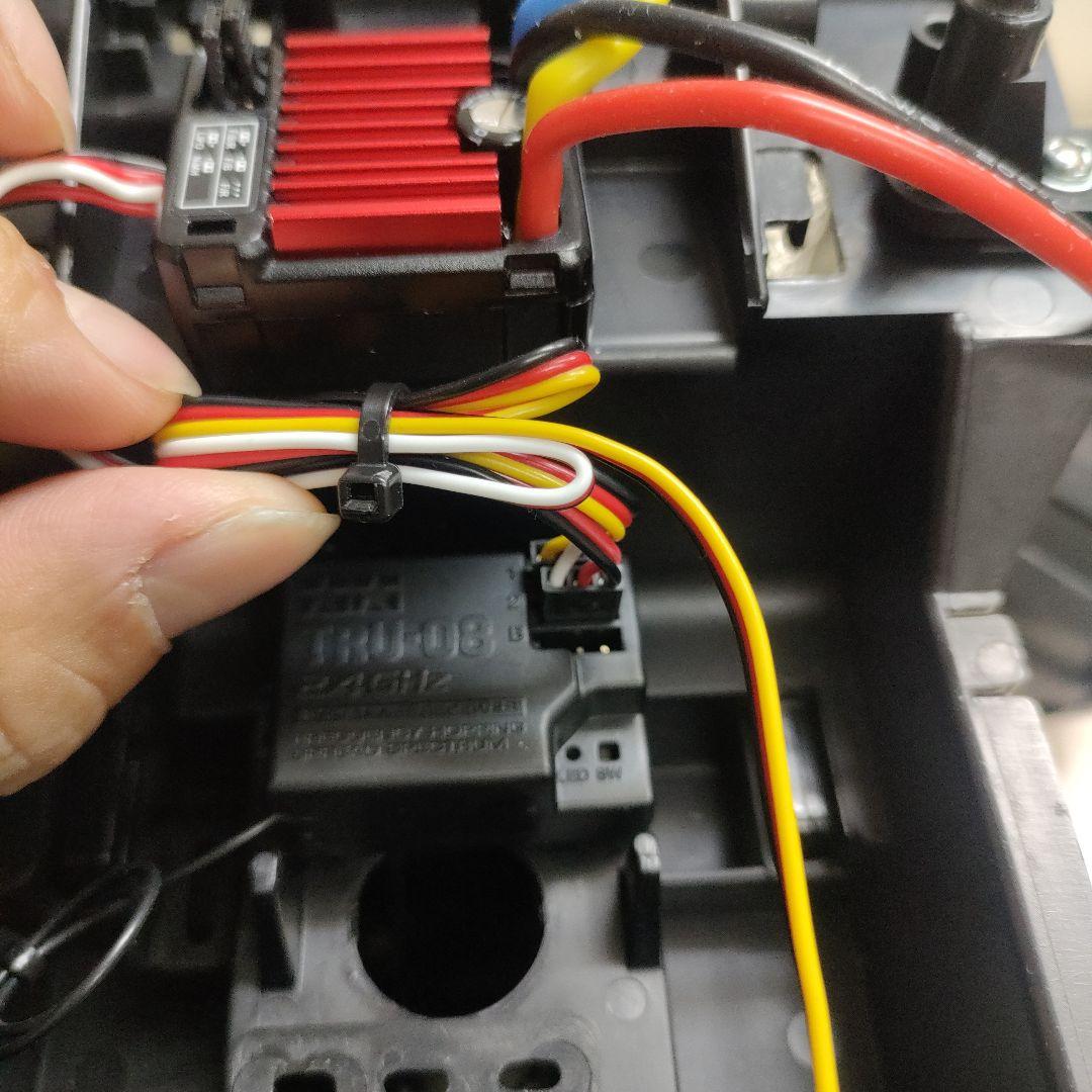 【走行少】タミヤ ミッドナイトパンプキン、プロポ、メカ付き