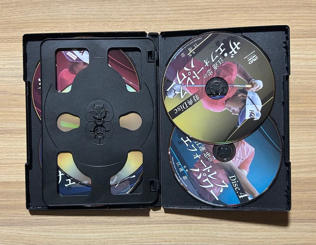 ザ・江連忠のエフォートレスパワー　DVD5枚組