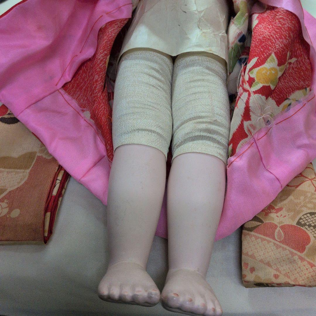 可愛いお顔　約51センチ　古い市松人形　いちまさん